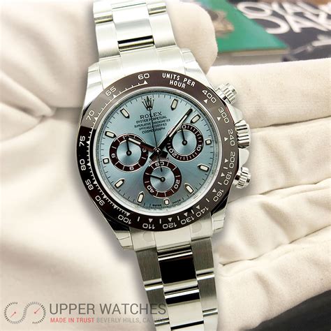 rolex daytona white dial steel bezel|rolex platinum daytona 116506.